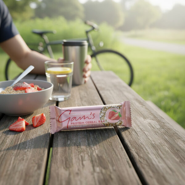 Gams Protein Cereal Bar 29g Strawberry (Unidad)