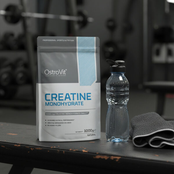 OSTROVIT CREATINA 1000 GR 1 KG MONOHIDRATADA BOLSA + SHAKER