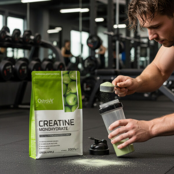 OSTROVIT CREATINA 1000 GR 1 KG MONOHIDRATADA BOLSA + SHAKER