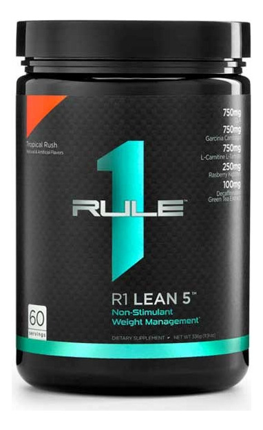 R1 Lean 5 60 Sv Rule 1 - Quemador En Polvo - Free Stimulant