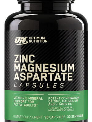 848252-MLC92393130293_092025 Optimum Nutrition Zinc Magnesium Aspartate Zma 90 Capsulas