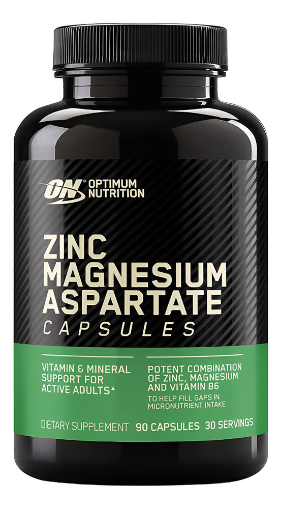 Optimum Nutrition Zinc Magnesium Aspartate Zma 90 Capsulas
