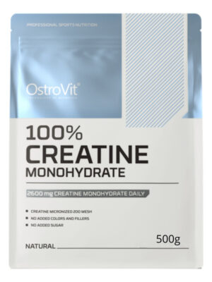 849452-MLA84985430996_052025 Creatine Monohydrate 500gr 200 Sv Sin Sabor - Ostrovit
