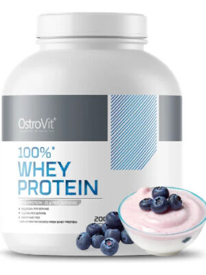 100% Whey Protein 2000g 66 Sv - Ostrovit + Shaker