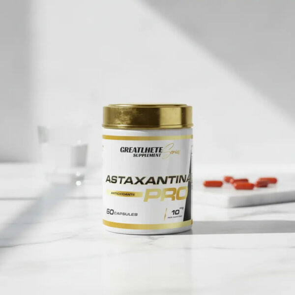 Greatlhete Astaxantina Pro Suplemento Antioxidante 60 Cápsulas