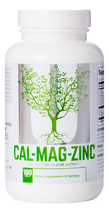852521-MLC74299868158_022024 Universal Nutrition Cal-mag-zinc 100 Tabletas