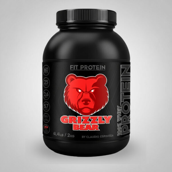 Grizzly Bear Protein 4.4 lb Proteína 24 Sabores