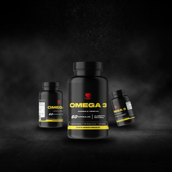 Omega 3 800 Epa / 400 Dha 60 Capsulas - Grizzly Bear