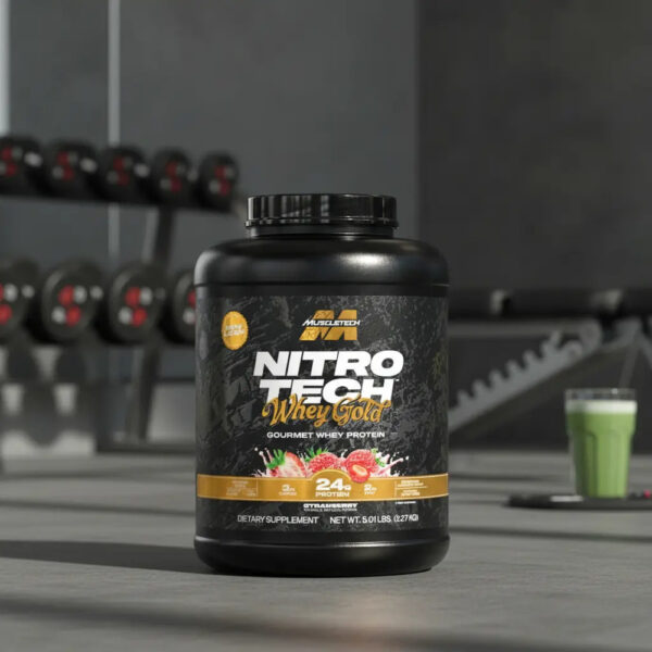 MuscleTech Nitro-Tech 100% Whey Gold 5 lb Proteína 7 Sabores