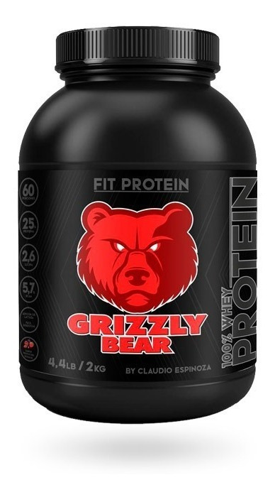 Fit Protein 4.4lb Grizzly Bear + Shaker Disponible