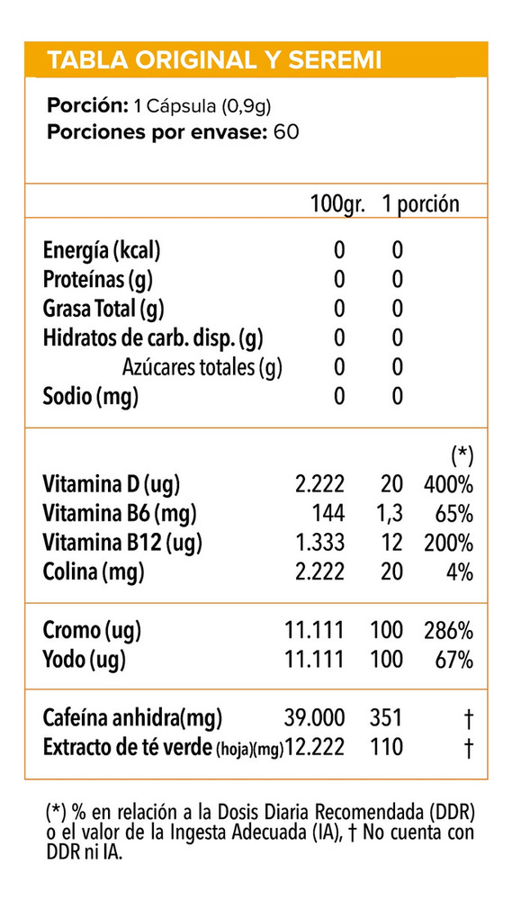 Lipo 6 Black Intense Nutrex 60 Caps Sabor Sin Sabor