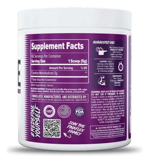 Creatina Finaflex Pure Creatine 300gr Neutro
