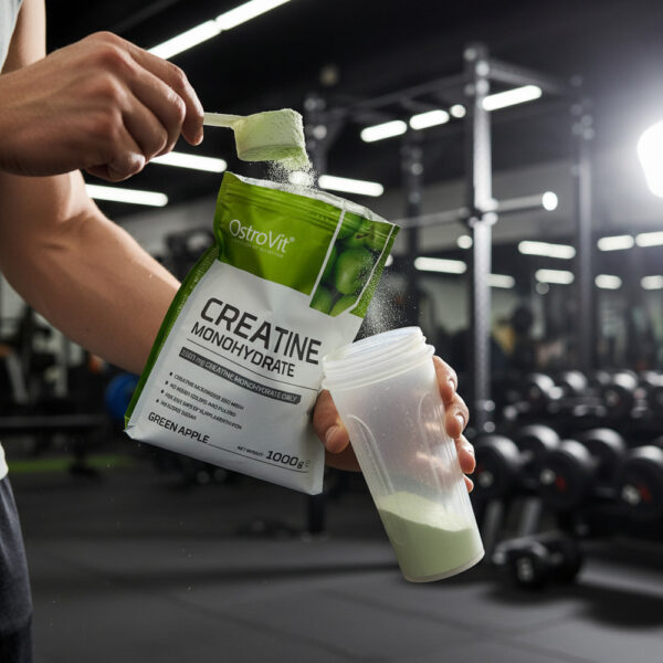 OSTROVIT CREATINA 1000 GR 1 KG MONOHIDRATADA BOLSA + SHAKER