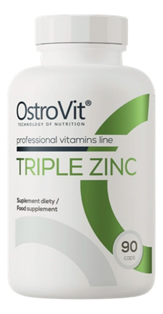 Triple Zinc 90 Tabletas - Ostrovit Sabor Sin Sabor