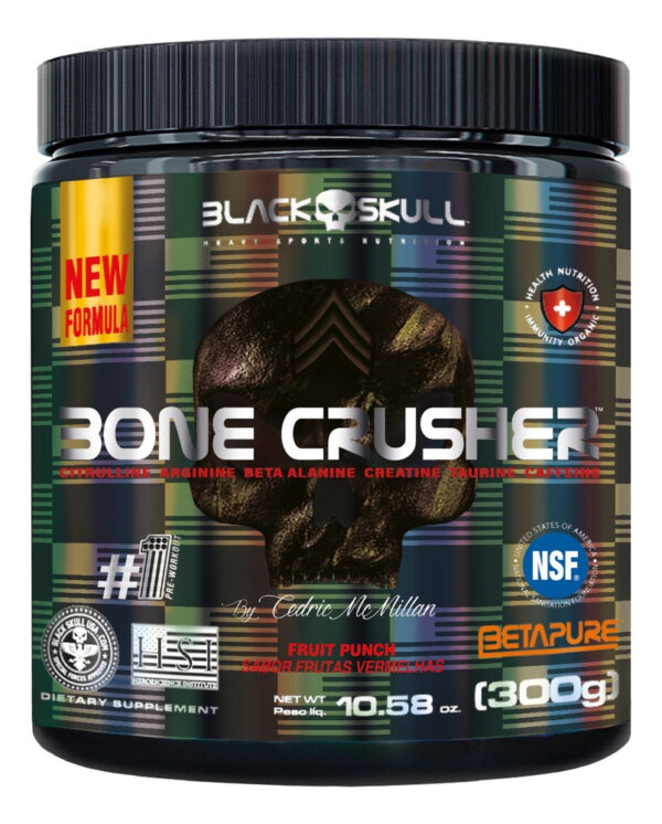 Black Skull Bone Crusher New 300g Pre Entreno