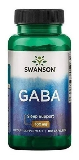 Swanson GABA 500mg Suplemento