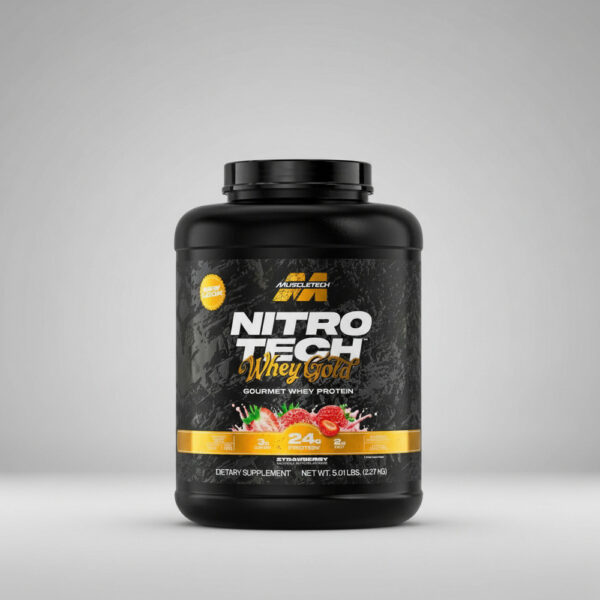 MuscleTech Nitro-Tech 100% Whey Gold 5 lb Proteína 7 Sabores