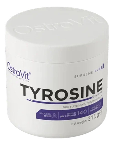L Tirosina Tyrosine 210grs Polvo Ostrovit  Sin Sabor