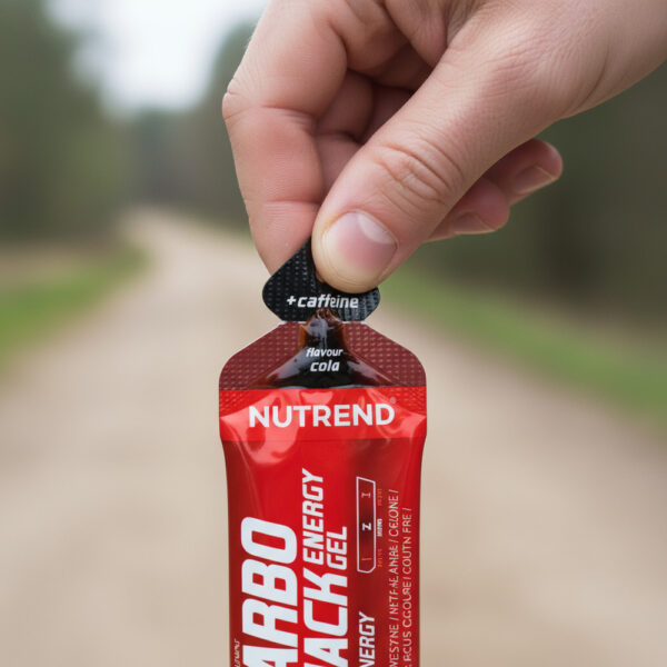 Nutrend CarboSnack + Caffeine 50g x18 Gel Energético