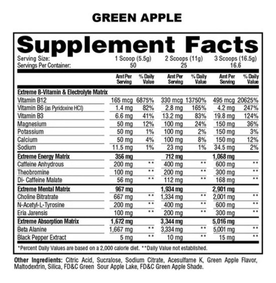 Metabolic Nutrition E.S.P. Extreme 275g