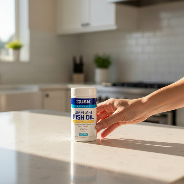 Omega-3 Fish Oil Usn 90 Caps Sin Sabor / 1 Frasco