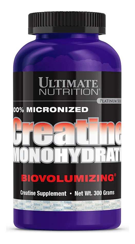100% Micronized Creatine Monohydrate 300g Ultimate Nutrition