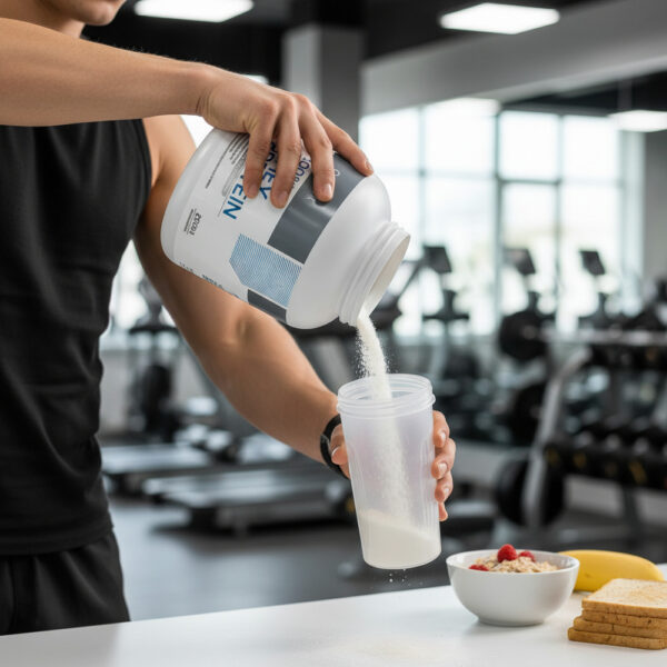 100% Whey Protein 2000g 66 Sv - Ostrovit + Shaker