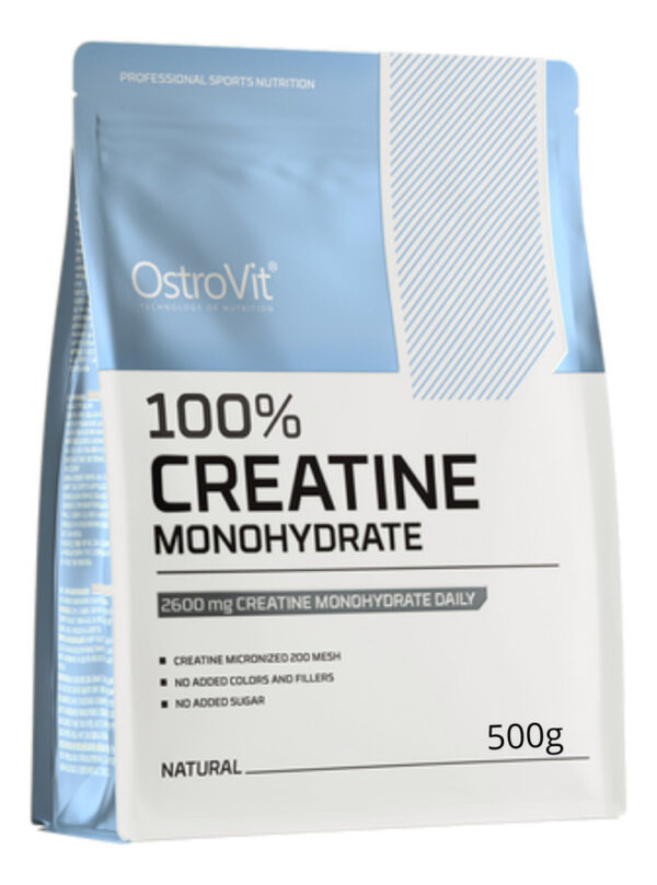 Creatine Monohydrate 500gr 200 Sv Sin Sabor - Ostrovit