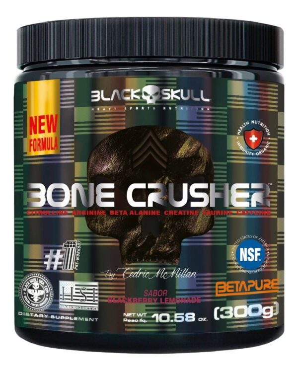 Black Skull Bone Crusher New 300g Pre Entreno