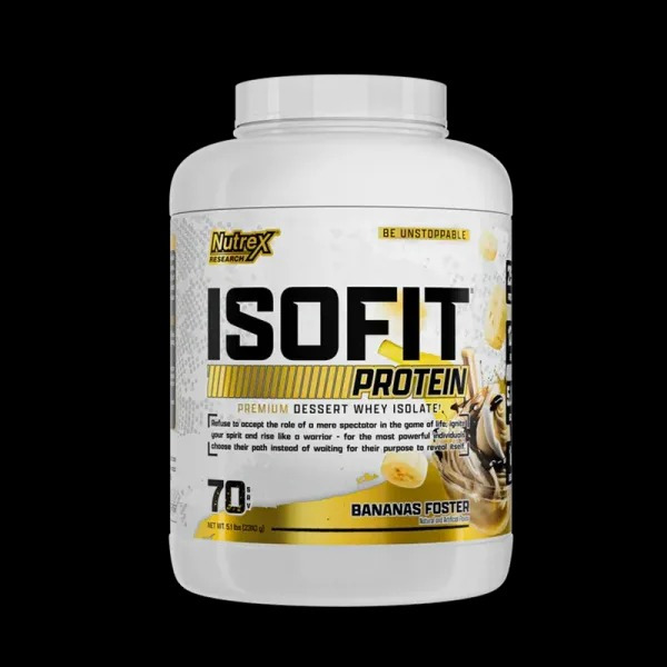 891438-MLC82682229489_022025 Isofit Protein Nutrex 5.1 Lbs Bananas Foster