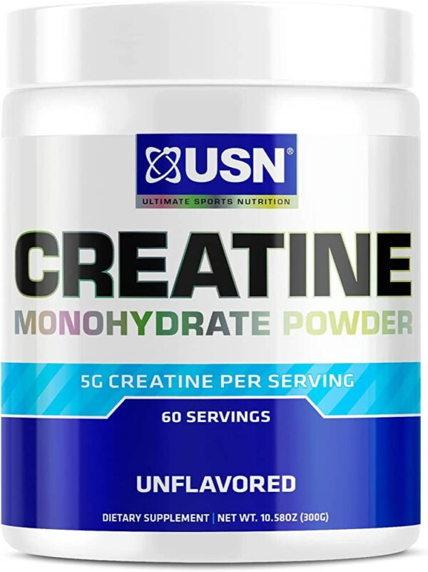 Creatina Monohidrato 300grs 60 Serv Usn