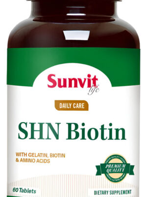 894319-MLC89754322960_082025 Shn Biotin - 60 Tabs Sabor Sin Sabor