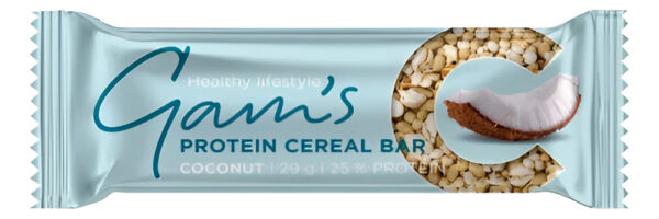 Gams Barra Proteina Cereal 29 G Coconut ( Unidad)