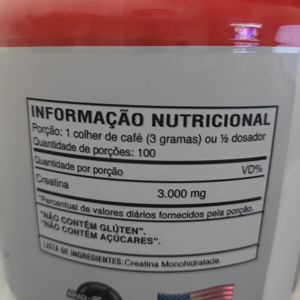 Creatina 300 G Pura - Bio Sports Usa