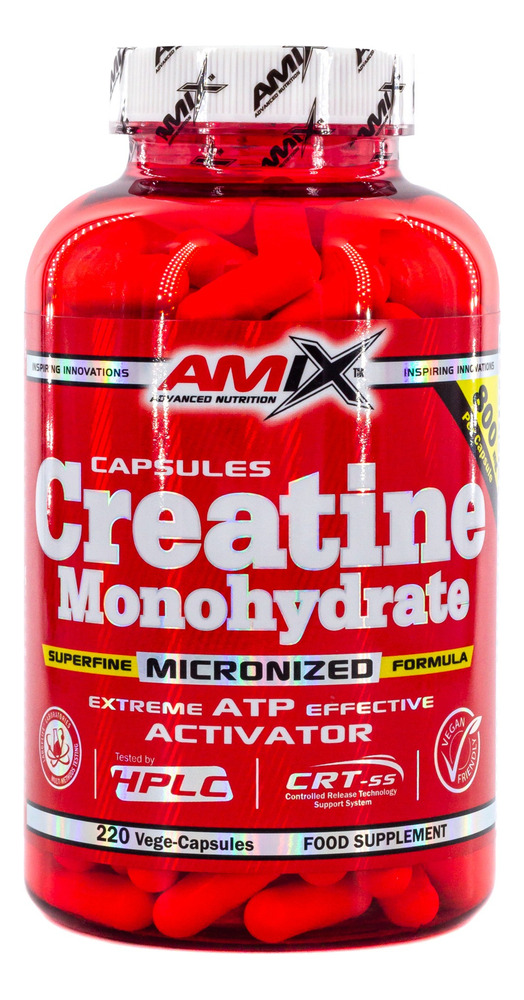 Creatine Monohydrate 220 Vege-capsules Amix