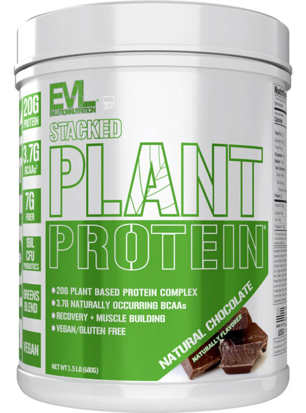 Evl Plant Protein Polvo 1.5lb - Suplemento En Pote