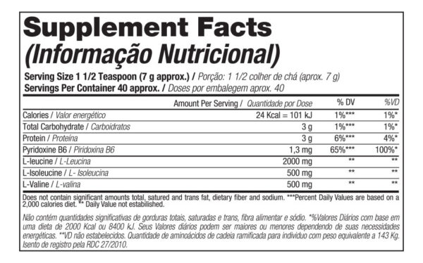 Black Skull BCAA 4:1:1 280g Aminoácidos
