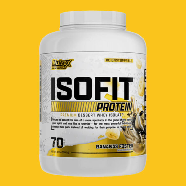 907422-MLC85003809068_052025 Isofit Protein Nutrex 5.1 Lbs Bananas Foster