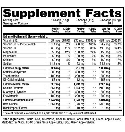 Metabolic Nutrition E.S.P. Extreme 275g