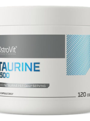 Taurine 1500 Mgr 120 Cápsulas Ostrovit Sabor Sin Sabor