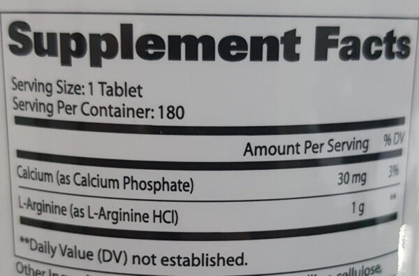 GAT Sport L-Arginine L-Arginina 180 Tabs