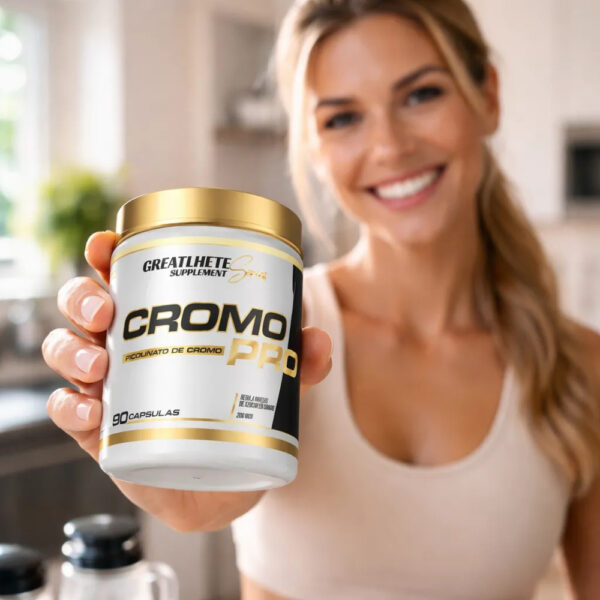 Greatlhete Cromo Pro Suplemento 90 Caps