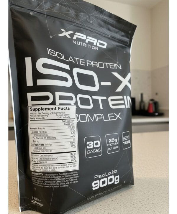 Xpro Nutrition Iso-x 900g Polvo Isolate Protein Bolsa