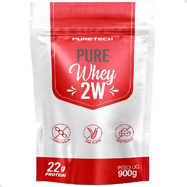 Whey Protein Pure 2 W Refil, 900 G, Puretech