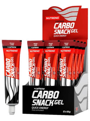920757-MLC87388480608_072025 Nutrend Carbo Snack Energy Gel 12unid Tubo Cola Cafeina