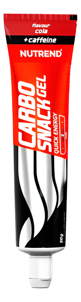 921820-MLU78939147190_092024 Carbo Snack / Energy Gel + Cafeina (tubo 50g) Nutrend Sabor Cola