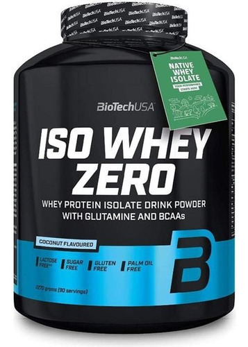 BioTechUSA Iso Whey Zero 2.27kg Proteína Sabores Surtidos