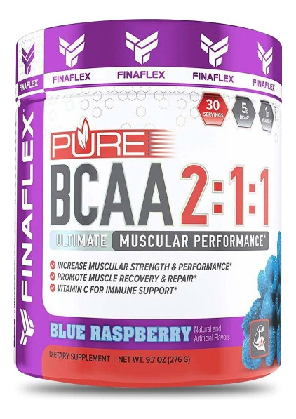 FinaFlex BCAA 2:1:1 + Vitamina C 30 SV Aminoácidos
