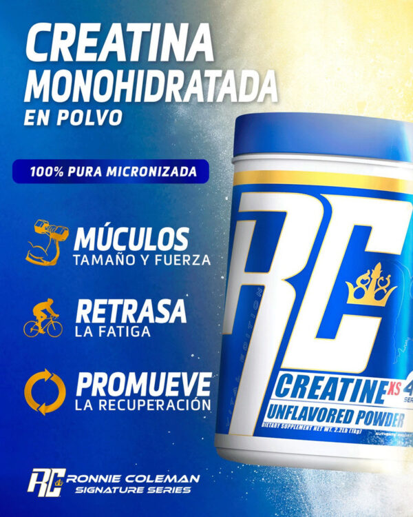 Ronnie Coleman Creatine Xs 1 Kg Sin Sabor