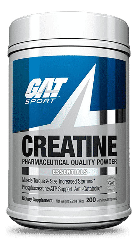 927268-MLU75297495431_032024 Suplemento En Polvo Gat Sport Creatina X 1kg En Polvo